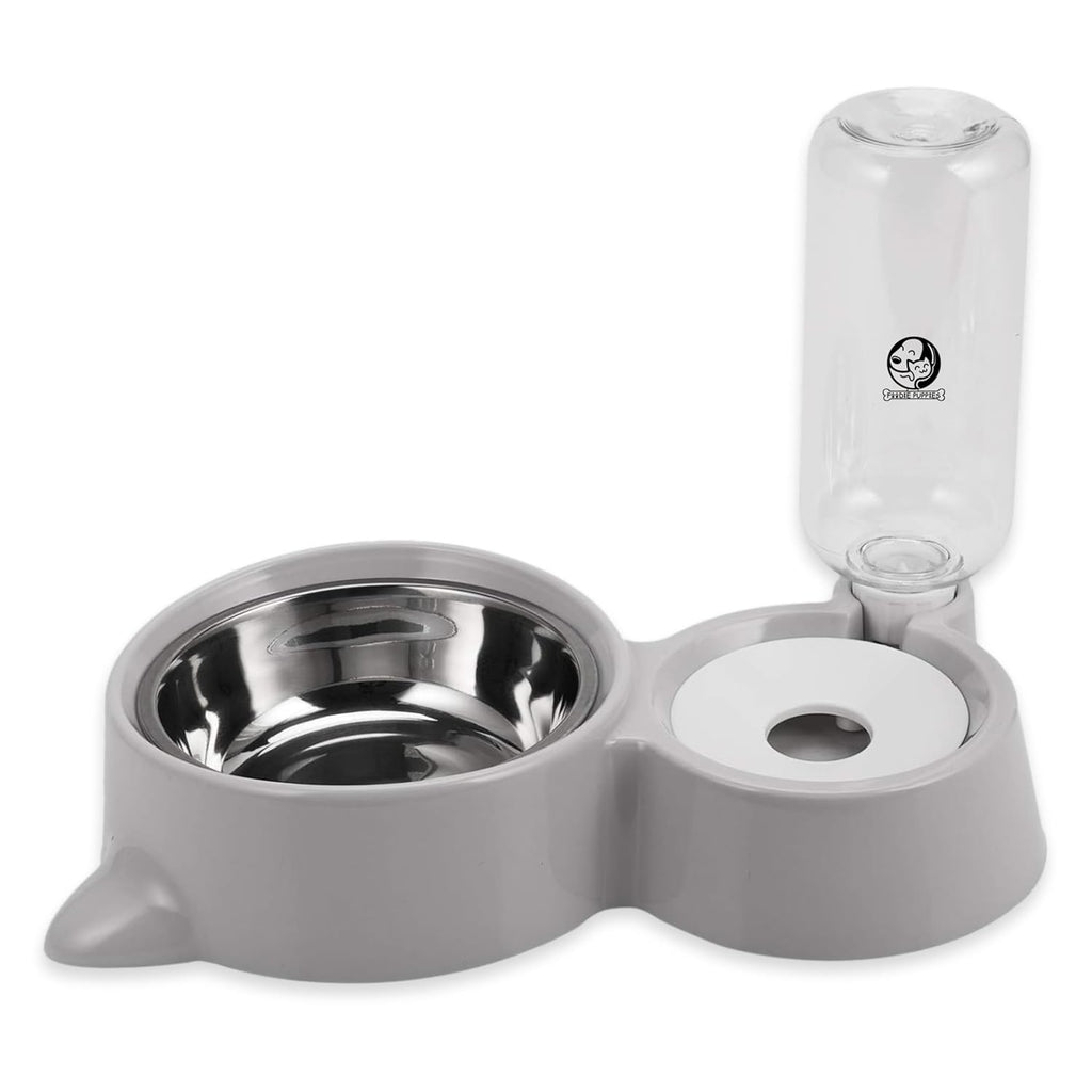 Foodie Puppies 2-in-1 Pet Feeding Bowl and Water Dispenser