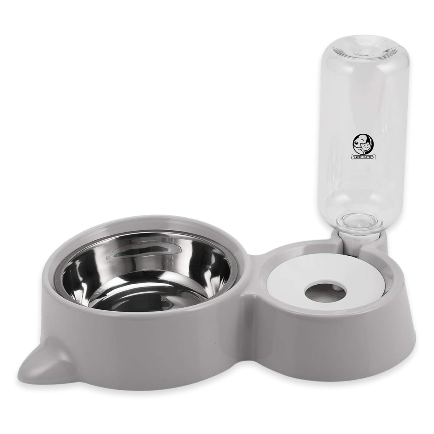 Foodie Puppies 2-in-1 Pet Feeding Bowl and Water Dispenser