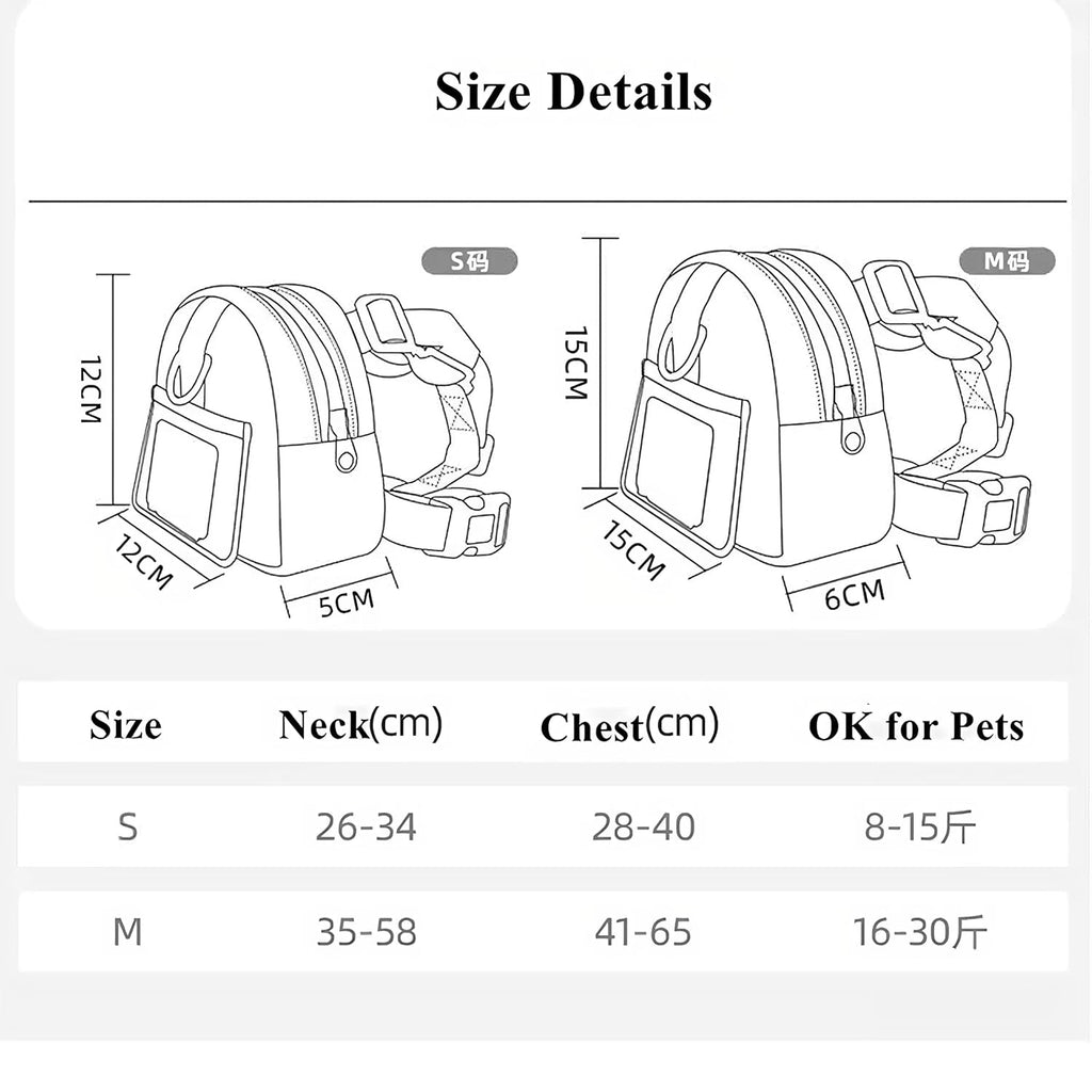 PetVogue Dog Harness No-Pull Reflective Adjustable Vest with Handle | Breathable Harness for Walking Training | Small Medium Large Dogs | Black | Neck 40-50cm, Chest 48-62cm (Medium)