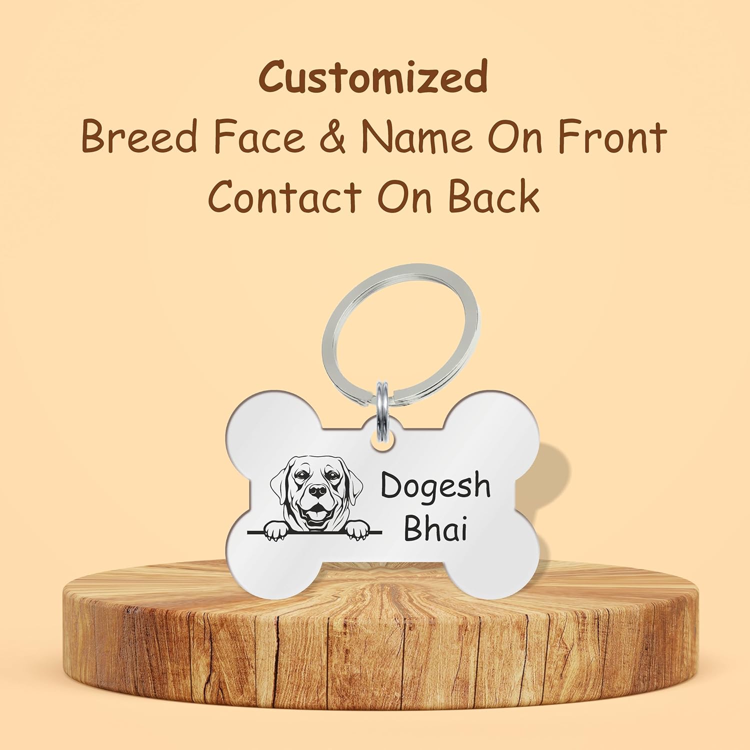 Customized Personalized Dog Collar with Name Tag | Laser Engraved ID Tag | Soft Padded Belt | Adjustable for Small Medium Large Dogs | Red, Cooler, Black | Custom Name & Phone Number